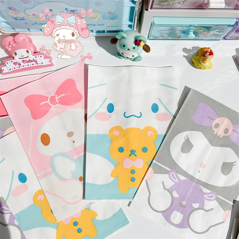 Sanrios Ziplock Packaging Bag Hello Kitty Cartoon Pachacco Storage Water Proof Zipper Coins Portable Tidy Pouches Gift Packaging
Sanrios Ziplock Packaging Bag Hello Kitty Cartoon Pachacco Storage Water Proof Zipper Coins Portable Tidy Pouches Gift Packaging