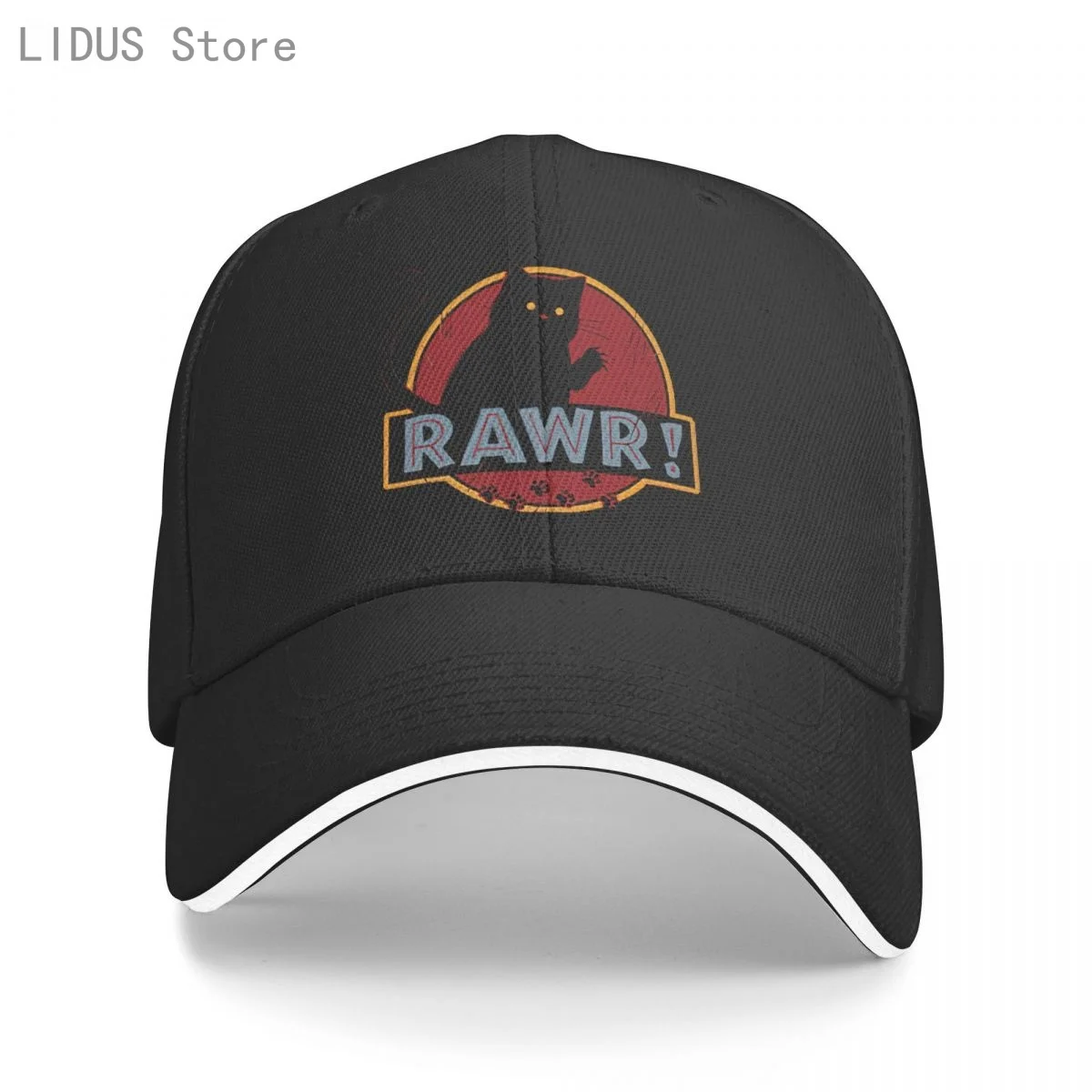 Rawr Cat Harajuku Woman Baseball Cap Cartoon Jurassic Park Funny Cat Rawr Hip Hop Hat Fashion Summer Men Snapback Hat 
Rawr Cat Harajuku Woman Baseball Cap Cartoon Jurassic Park Funny Cat Rawr Hip Hop Hat Fashion Summer Men Snapback Hat