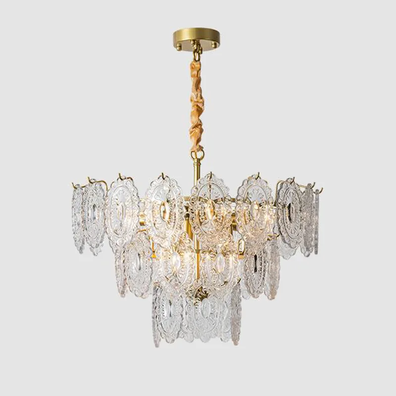Chandelier living room lamp light luxury American retro crystal dining room lamp Italian palace princess room bedroom lamp
Chandelier living room lamp light luxury American retro crystal dining room lamp Italian palace princess room bedroom lamp