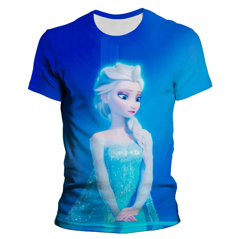 Cartoon Anime T Shirt For Male Summer Harajuku Style Men Women Children T-shirts Disney Frozen 3D Print Kids Tee Tops Cool
Cartoon Anime T Shirt For Male Summer Harajuku Style Men Women Children T-shirts Disney Frozen 3D Print Kids Tee Tops Cool