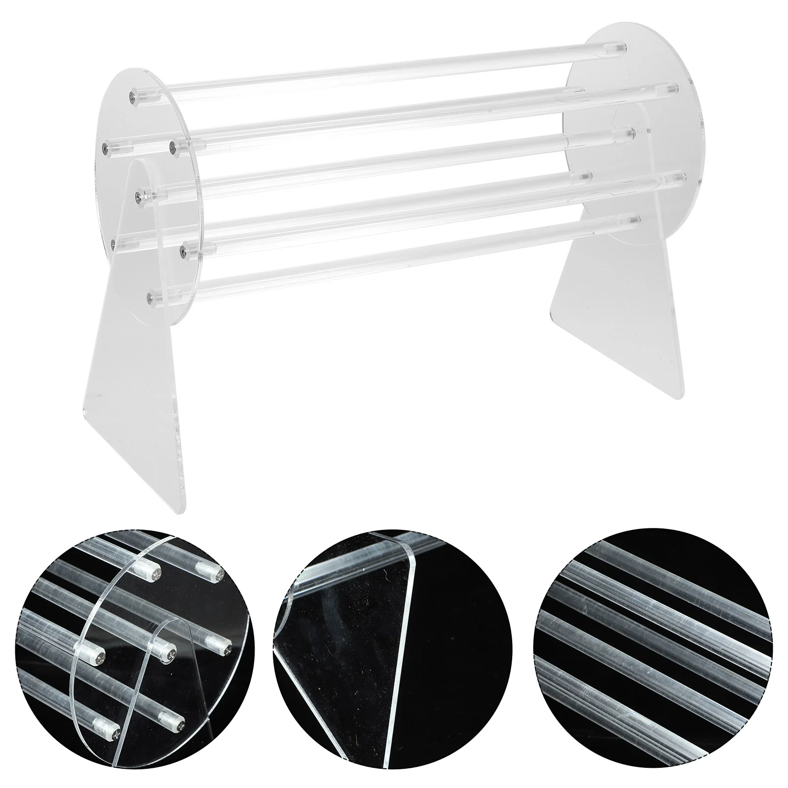 Headband Jewelry Organizer Clear Hair Bands 360-degree Claw Clip Holder Bracelets Ties Display Storage Box Bar
Headband Jewelry Organizer Clear Hair Bands 360-degree Claw Clip Holder Bracelets Ties Display Storage Box Bar