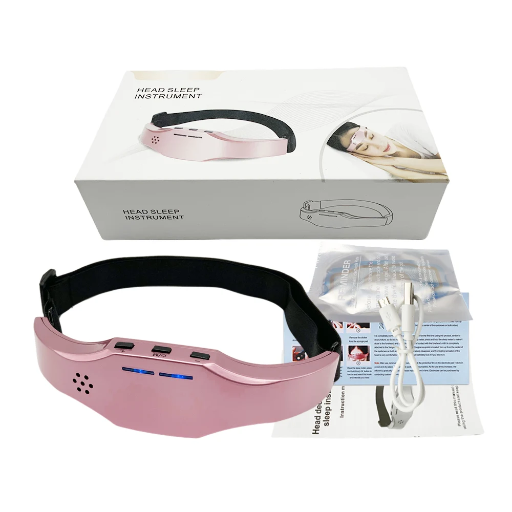 Electric EMS Head Massager Brain Relax Low Frequency Pulse Improve Sleep Headache Migraine Stress Relief Stimulator Aid Device
Electric EMS Head Massager Brain Relax Low Frequency Pulse Improve Sleep Headache Migraine Stress Relief Stimulator Aid Device