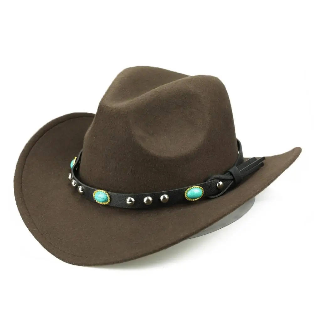 Jazz Cap Wide Brim Cowboy Style Rivet Roll Up Solid Color Fedora Hat Dress Up Jazz Cap Wide Brim Cowboy Style Fedora Hat
Jazz Cap Wide Brim Cowboy Style Rivet Roll Up Solid Color Fedora Hat Dress Up Jazz Cap Wide Brim Cowboy Style Fedora Hat