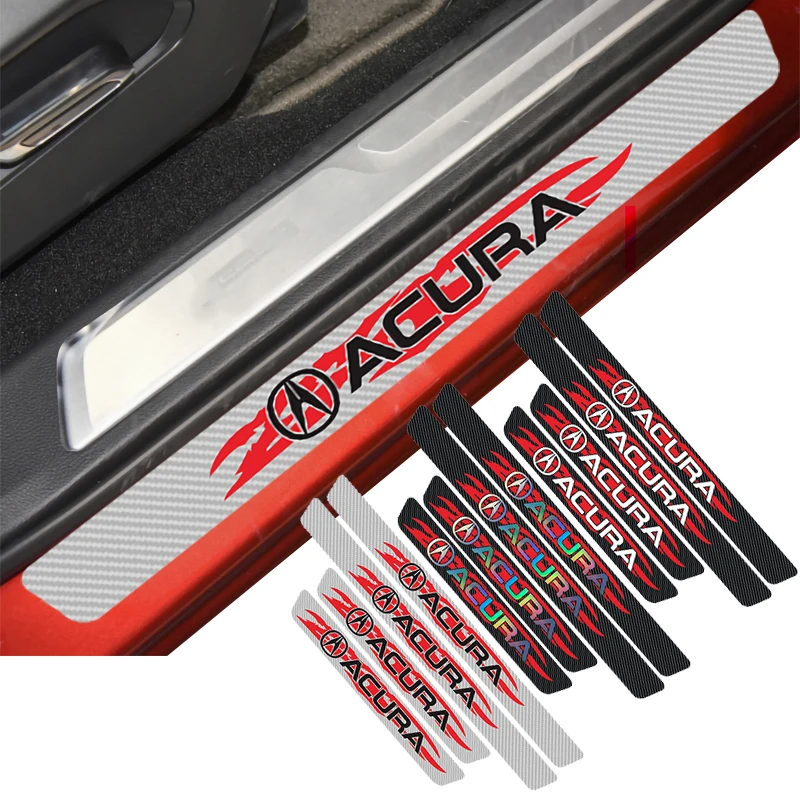 4pcs Car Front Rear Door Threshold Stickers Decoration for Acura CDX NSX MDX RDX Integra TL TSX RL TSX ZDX RLX ILX TLX Vigor CL
4pcs Car Front Rear Door Threshold Stickers Decoration for Acura CDX NSX MDX RDX Integra TL TSX RL TSX ZDX RLX ILX TLX Vigor CL