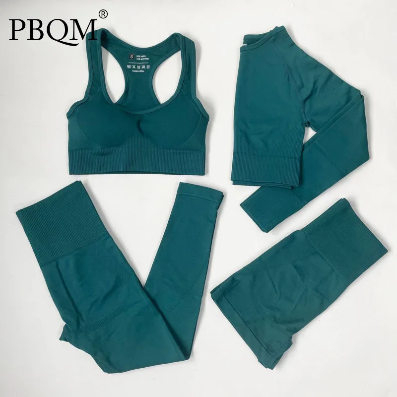 PBQM Seamless Knitted Hip Lifting Pants Sports Long Sleeve Top Women's Yoga Fitness Legging Set Bra Suit Haut Femme Eşofman
PBQM Seamless Knitted Hip Lifting Pants Sports Long Sleeve Top Women's Yoga Fitness Legging Set Bra Suit Haut Femme Eşofman