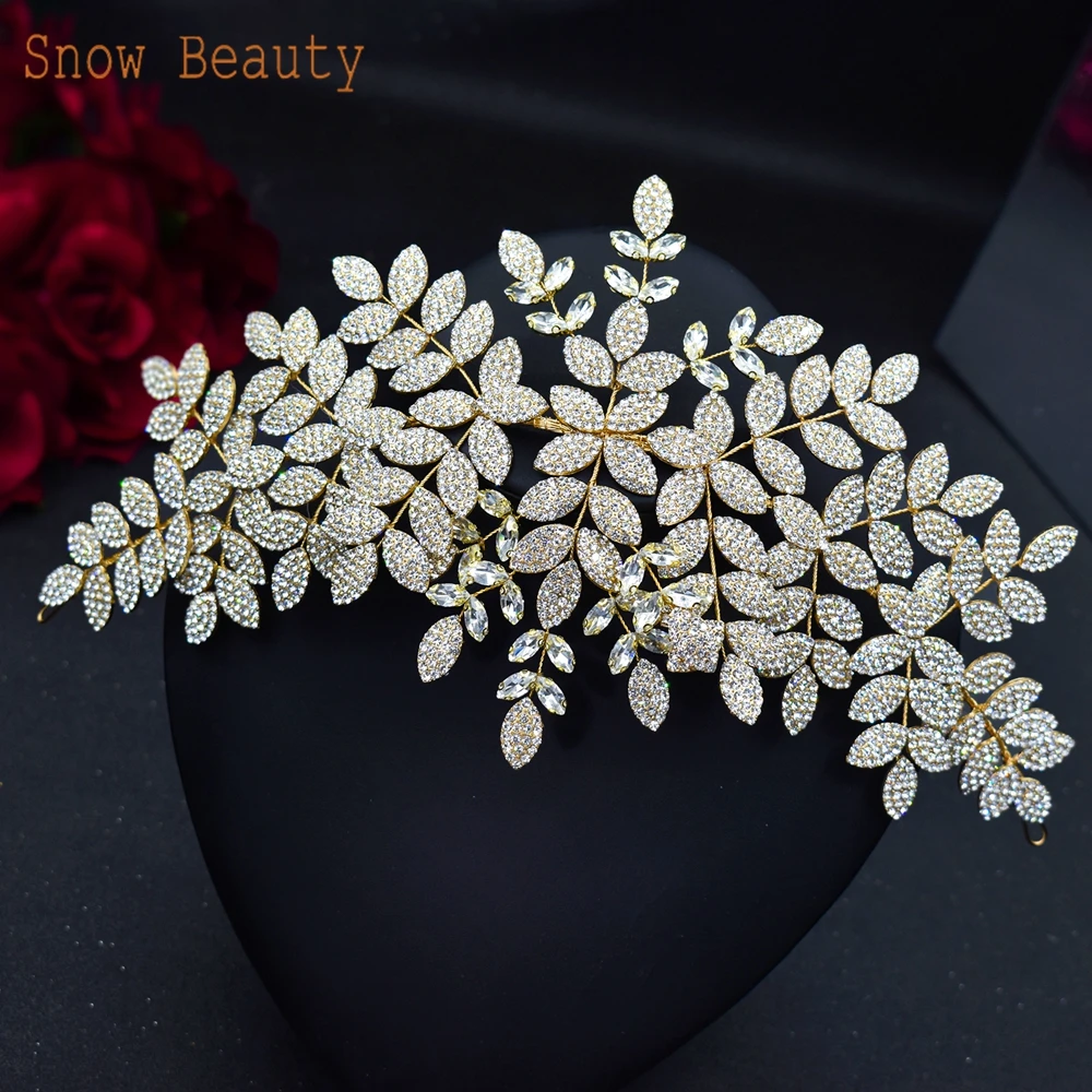 DZ021 Alloy Leaf Headpiece for Wedding Hair Accessories for Women and Girls Bridal Headwear Bride Tiara Princess Headpiece
DZ021 Alloy Leaf Headpiece for Wedding Hair Accessories for Women and Girls Bridal Headwear Bride Tiara Princess Headpiece