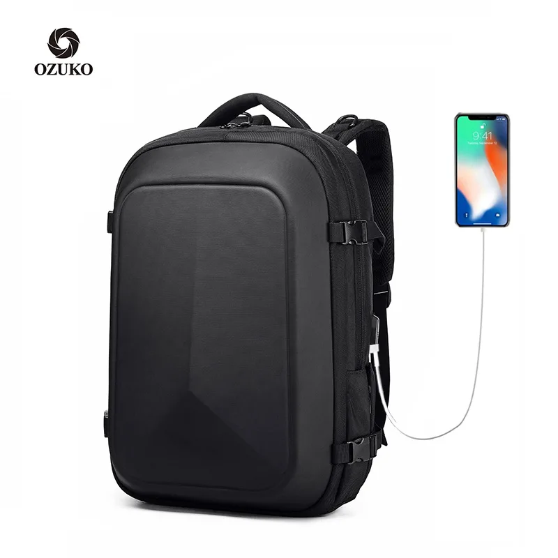 Ozuko Multifunctional Backpack Men's Brand Design Business Computer Bag 15.6 Inch Outdoor Sports Hard Shell Backpack for Man
Ozuko Multifunctional Backpack Men's Brand Design Business Computer Bag 15.6 Inch Outdoor Sports Hard Shell Backpack for Man