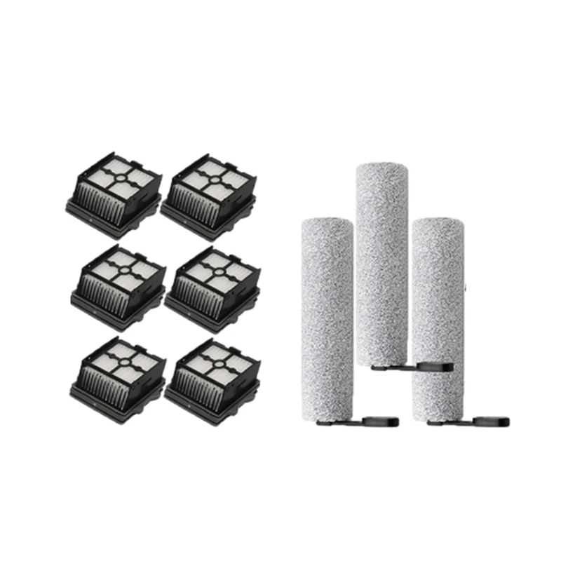 1Set Hepa Filter Wet Dry Soft Roller Brush Parts For TINECO Floor One 2.0 Slim Handheld Vacuum Cleaner Cordless Brush
1Set Hepa Filter Wet Dry Soft Roller Brush Parts For TINECO Floor One 2.0 Slim Handheld Vacuum Cleaner Cordless Brush