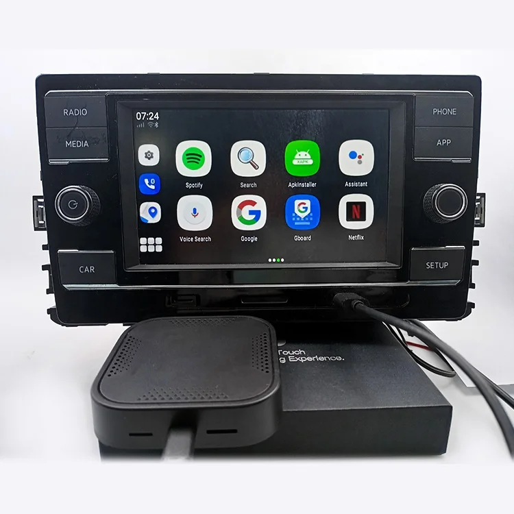 Wireless carplay box android 9.0 carplay universal gps box for all car with wired carplay
Wireless carplay box android 9.0 carplay universal gps box for all car with wired carplay