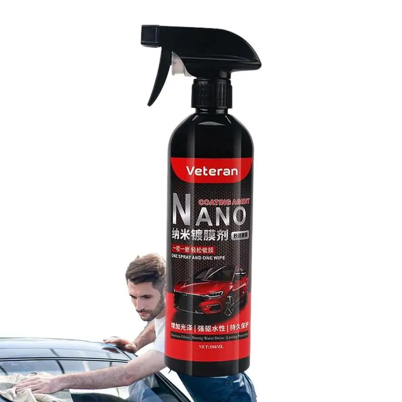 

Нано-спрей для автомобиля, интенсивный блеск, керамическое покрытие, пылезащитный, сияющий нано-спрей