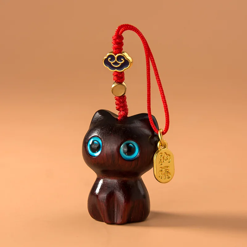 Sandalwood Cat Keychain Pendant Net Red Cute Phone Lanyard Car Chain Key Ring Ring Package Hanging Ornaments Mobile Phone Chain
Sandalwood Cat Keychain Pendant Net Red Cute Phone Lanyard Car Chain Key Ring Ring Package Hanging Ornaments Mobile Phone Chain