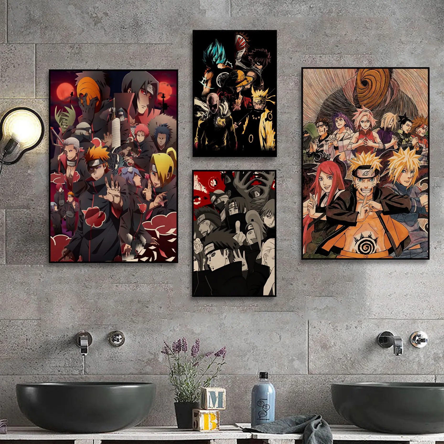 BANDAI Naruto Movie Posters Kraft Paper Sticker Home Bar Cafe Home Decor 
BANDAI Naruto Movie Posters Kraft Paper Sticker Home Bar Cafe Home Decor