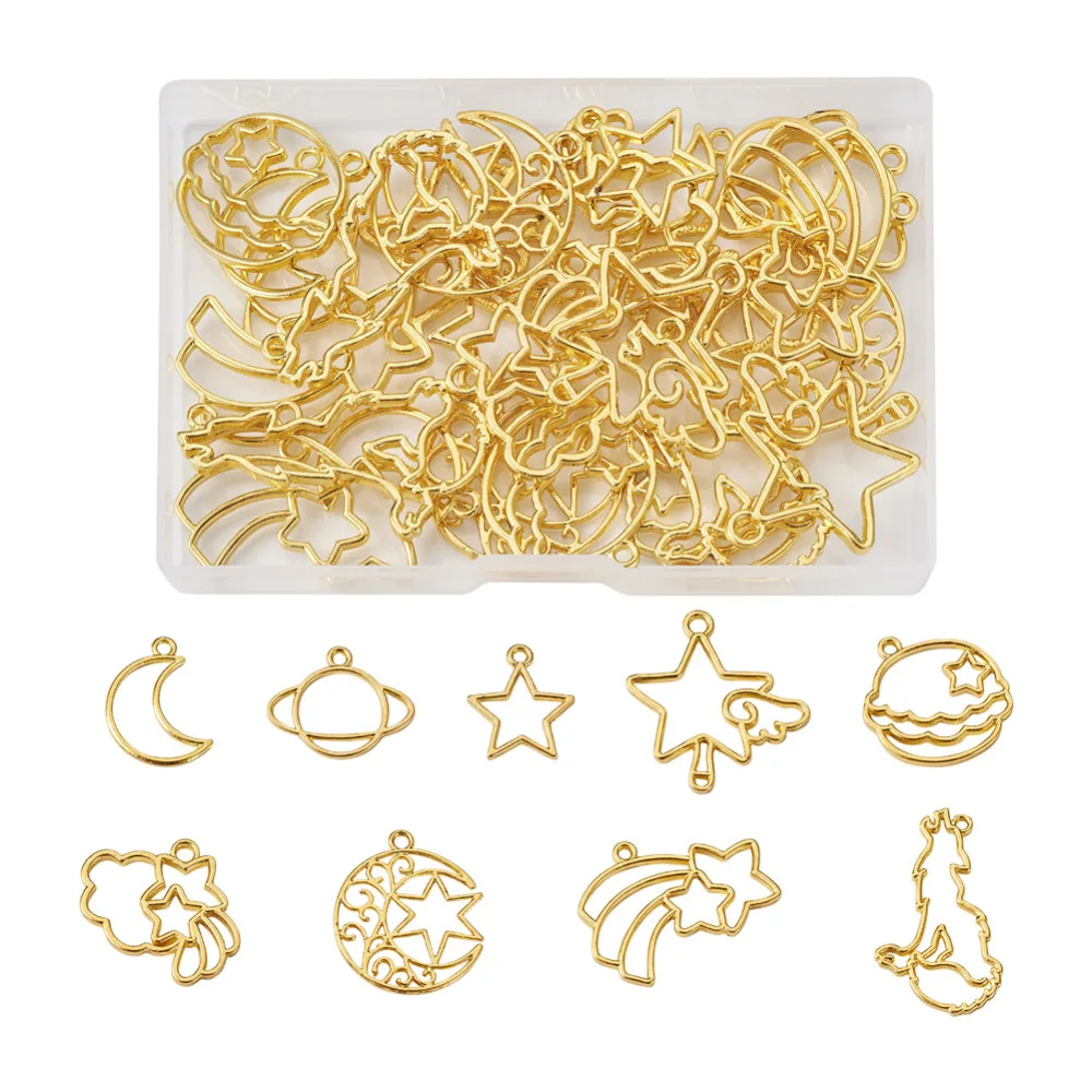 1Box Alloy Golden Butterfly Flower Stars Pendants Open Back Bezel for DIY UV Resin Bracelets Necklace DIY Jewelry Making Decor
1Box Alloy Golden Butterfly Flower Stars Pendants Open Back Bezel for DIY UV Resin Bracelets Necklace DIY Jewelry Making Decor