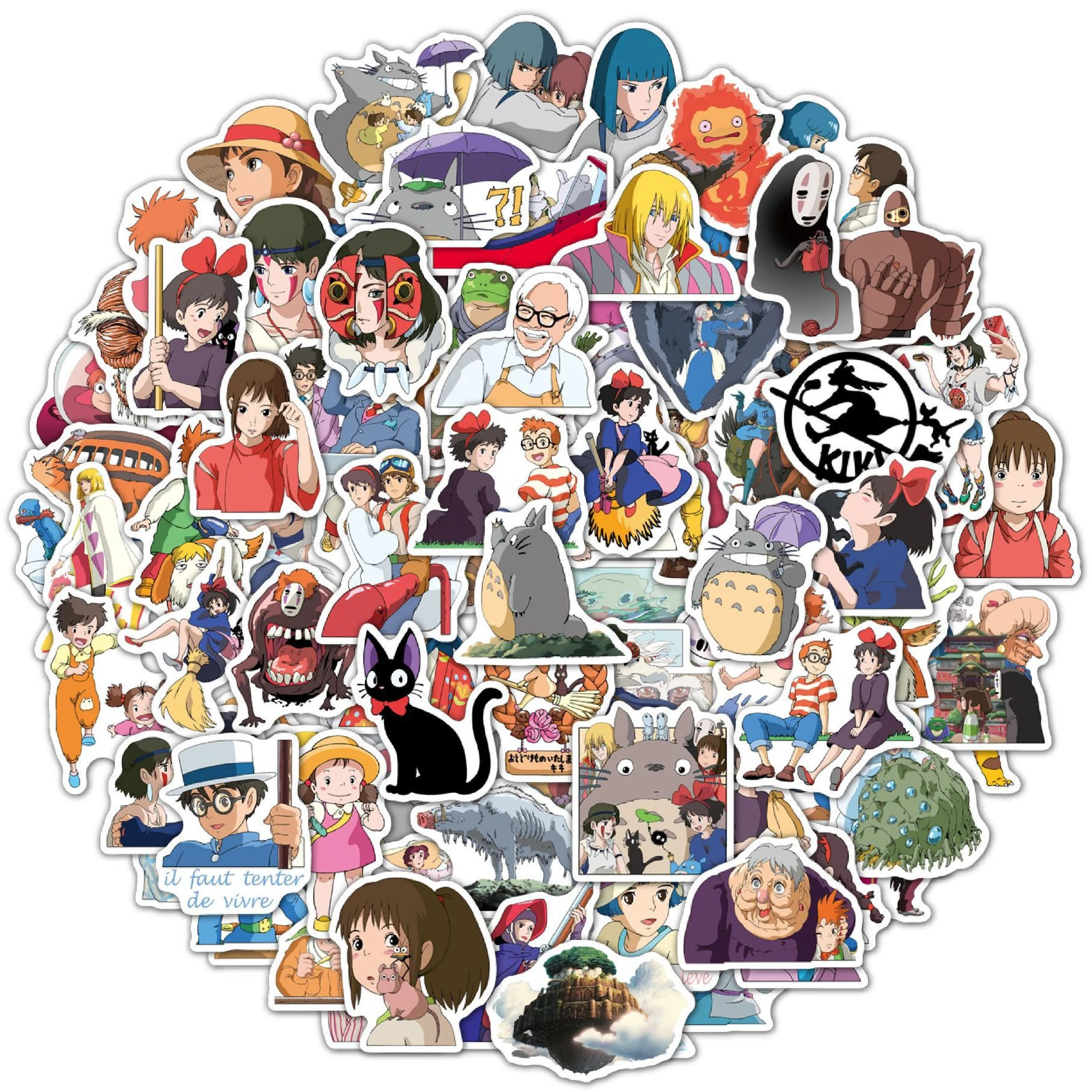 10/30/50/100Pcs Mix Ghibli Hayao Miyazaki Anime Graffiti Stickers DIY for Skateboard Guitar Laptop Luggage Kawaii Decal Kids Toy
10/30/50/100Pcs Mix Ghibli Hayao Miyazaki Anime Graffiti Stickers DIY for Skateboard Guitar Laptop Luggage Kawaii Decal Kids Toy