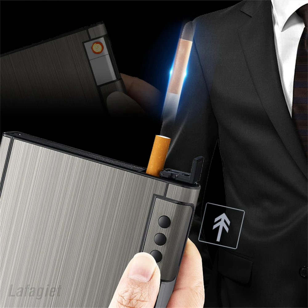 20 шт. чехол для сигареты с USB зажигалкой креативные автоматические коробки для хранения табака аксессуары для курения подарки на день отца
20 шт. чехол для сигареты с USB зажигалкой креативные автоматические коробки для хранения табака аксессуары для курения подарки на день отца