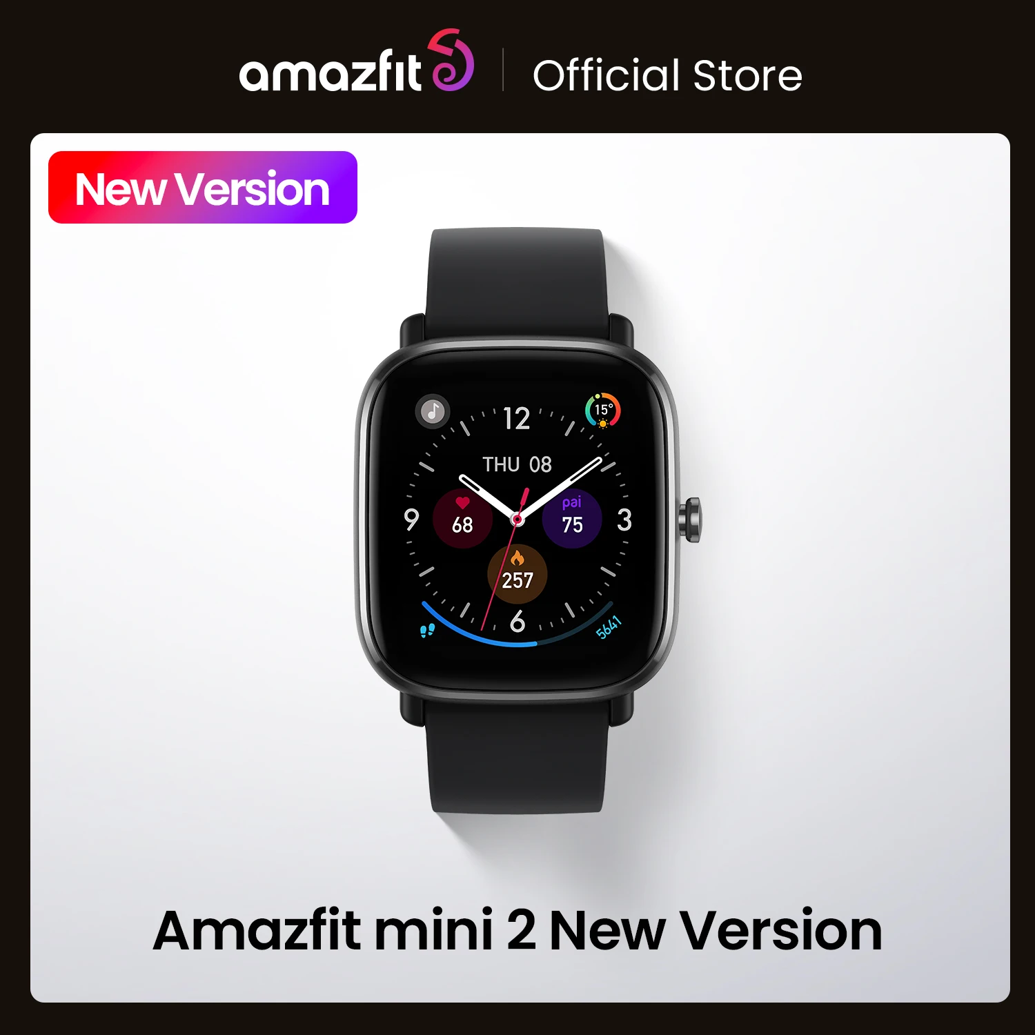 [Новая версия] Смарт-часы Amazfit GTS 2 mini 68 + спортивные режимы мониторинга сна Zepp App для