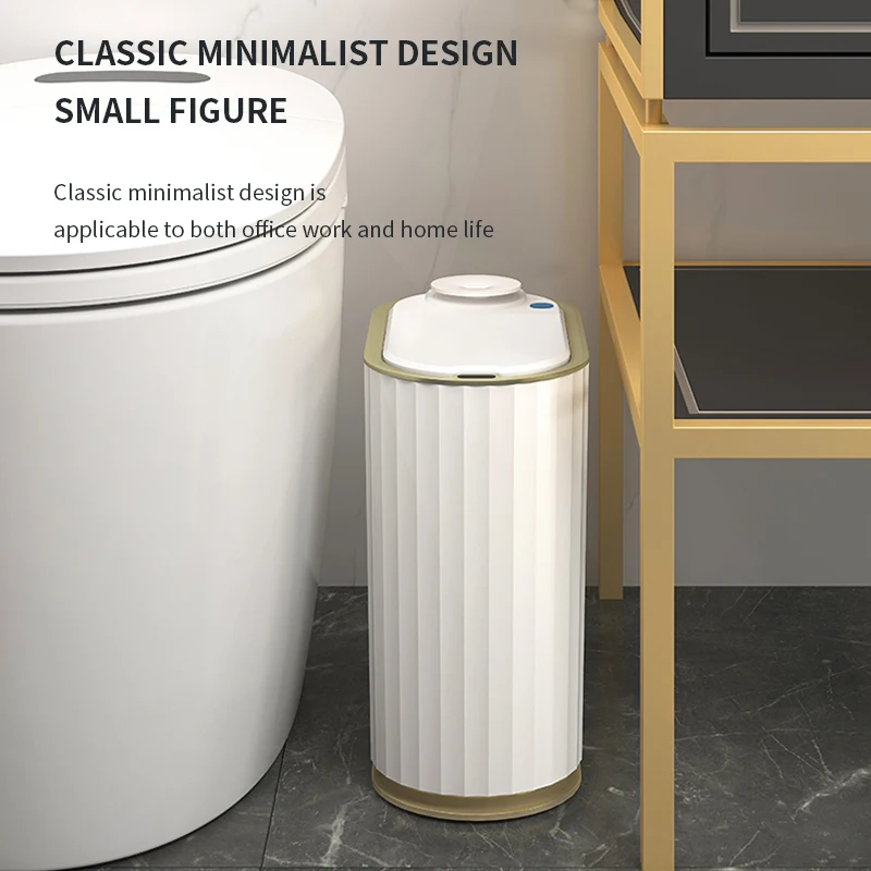 Sensor Waterproof Trash Storage Aromatherapy With Can Home Rubbish Trash Bucket Narrow Bin Toilet Kitche Electronic Bin Smart
Sensor Waterproof Trash Storage Aromatherapy With Can Home Rubbish Trash Bucket Narrow Bin Toilet Kitche Electronic Bin Smart