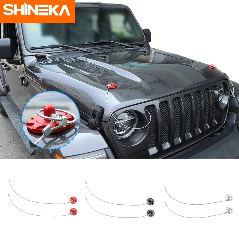 SHINEKA Car Front Hood Lock Lacth Decoration Cover Trim Accessories For Jeep Wrangler JL Gladiator JT 2018 2019 2020 2021 2022
SHINEKA Car Front Hood Lock Lacth Decoration Cover Trim Accessories For Jeep Wrangler JL Gladiator JT 2018 2019 2020 2021 2022