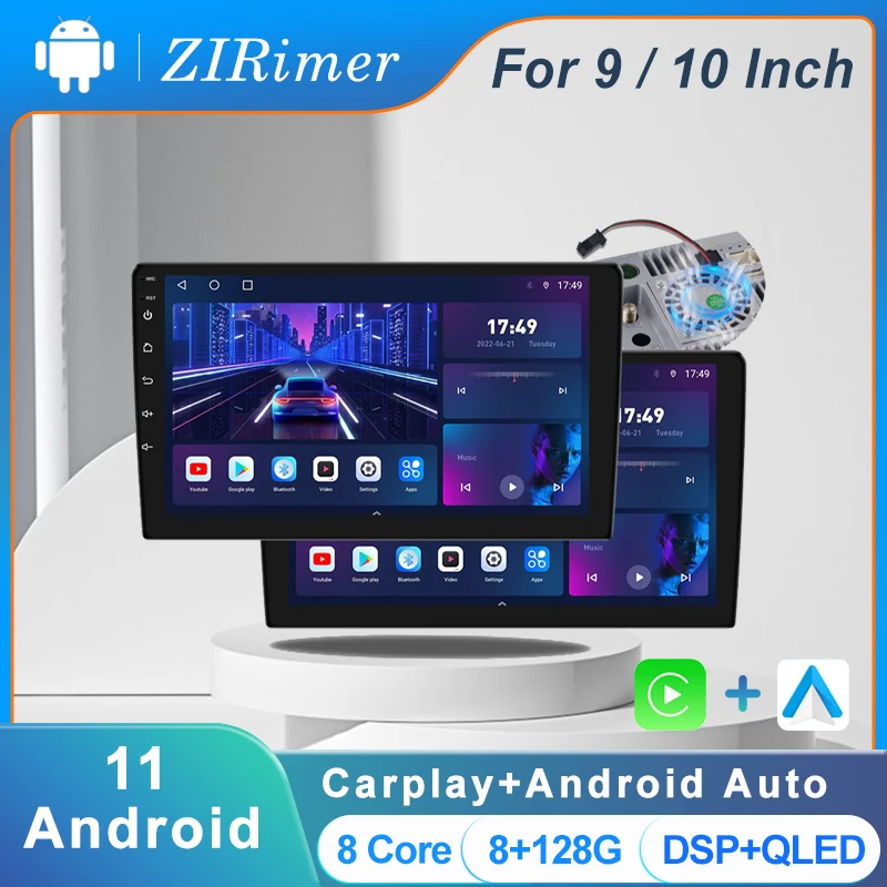 Автомагнитола ZIRimer, универсальная мультимедийная система на Android 11, с 7/9/10 "экраном, Wi-Fi, GPS, 32 ГБ, для Nissan, Toyota, Kia, типоразмер 2 Din
Автомагнитола ZIRimer, универсальная мультимедийная система на Android 11, с 7/9/10 "экраном, Wi-Fi, GPS, 32 ГБ, для Nissan, Toyota, Kia, типоразмер 2 Din