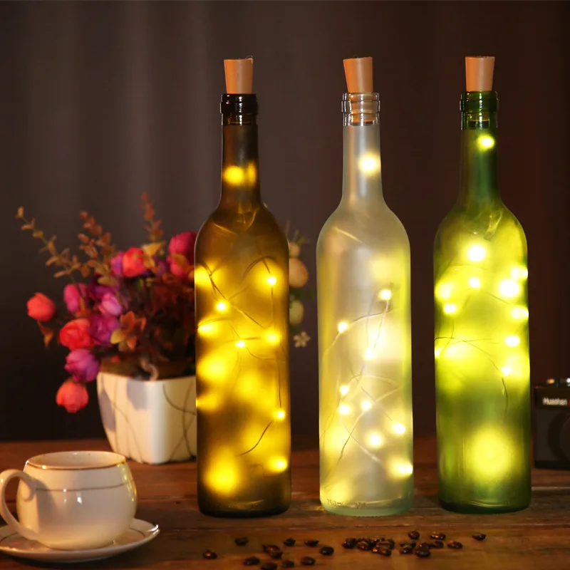 20 Pcs Bottle Stopper Led Copper Wire String Lights Luces De Navidad Holiday Lighting Fairy Wedding Party Christmas Decorations
20 Pcs Bottle Stopper Led Copper Wire String Lights Luces De Navidad Holiday Lighting Fairy Wedding Party Christmas Decorations