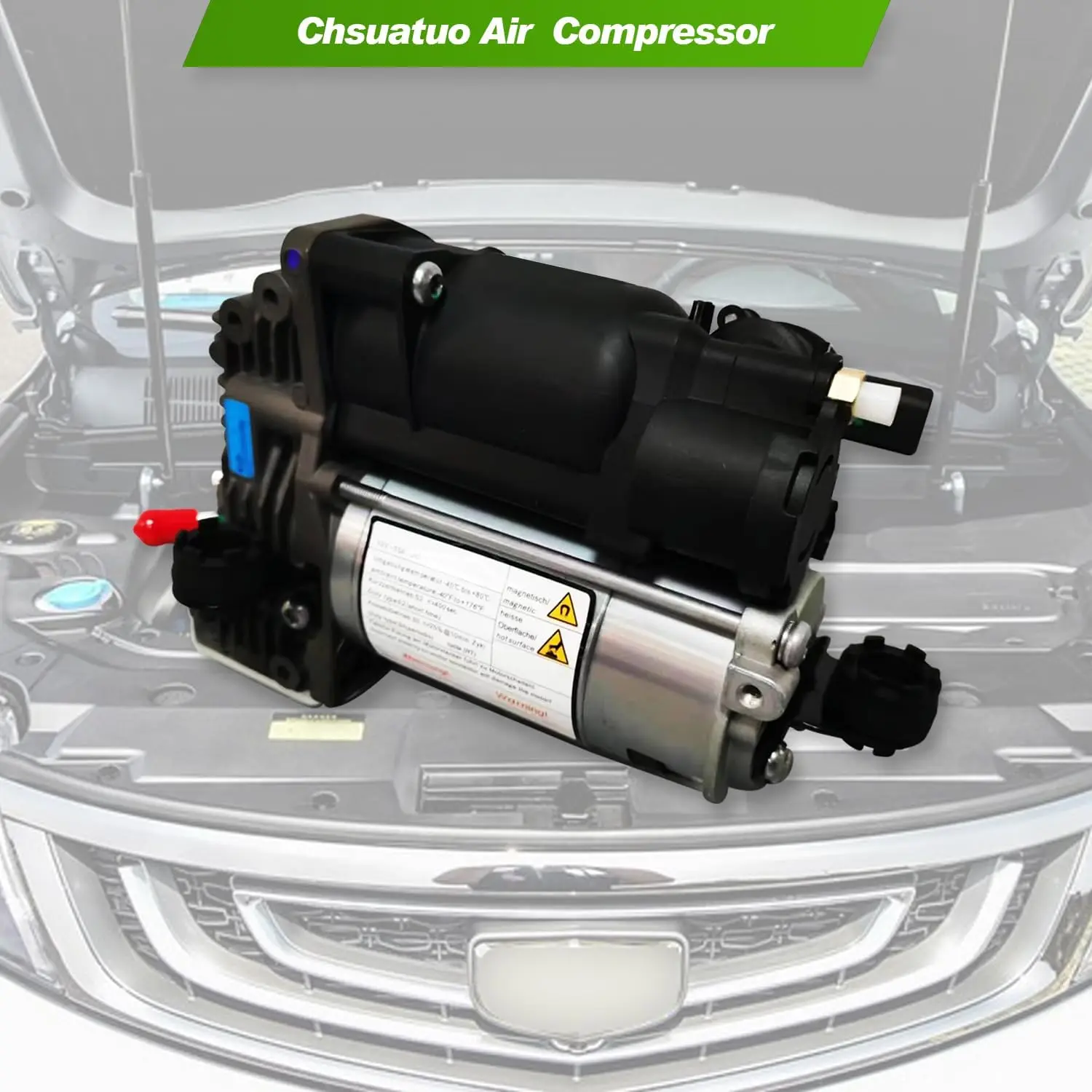 Компрессор пневматической подвески, совместимый с Mercedes ML W166 2012-2015 Mercedes GL X166 2012-2015 для 1663200104
Компрессор пневматической подвески, совместимый с Mercedes ML W166 2012-2015 Mercedes GL X166 2012-2015 для 1663200104