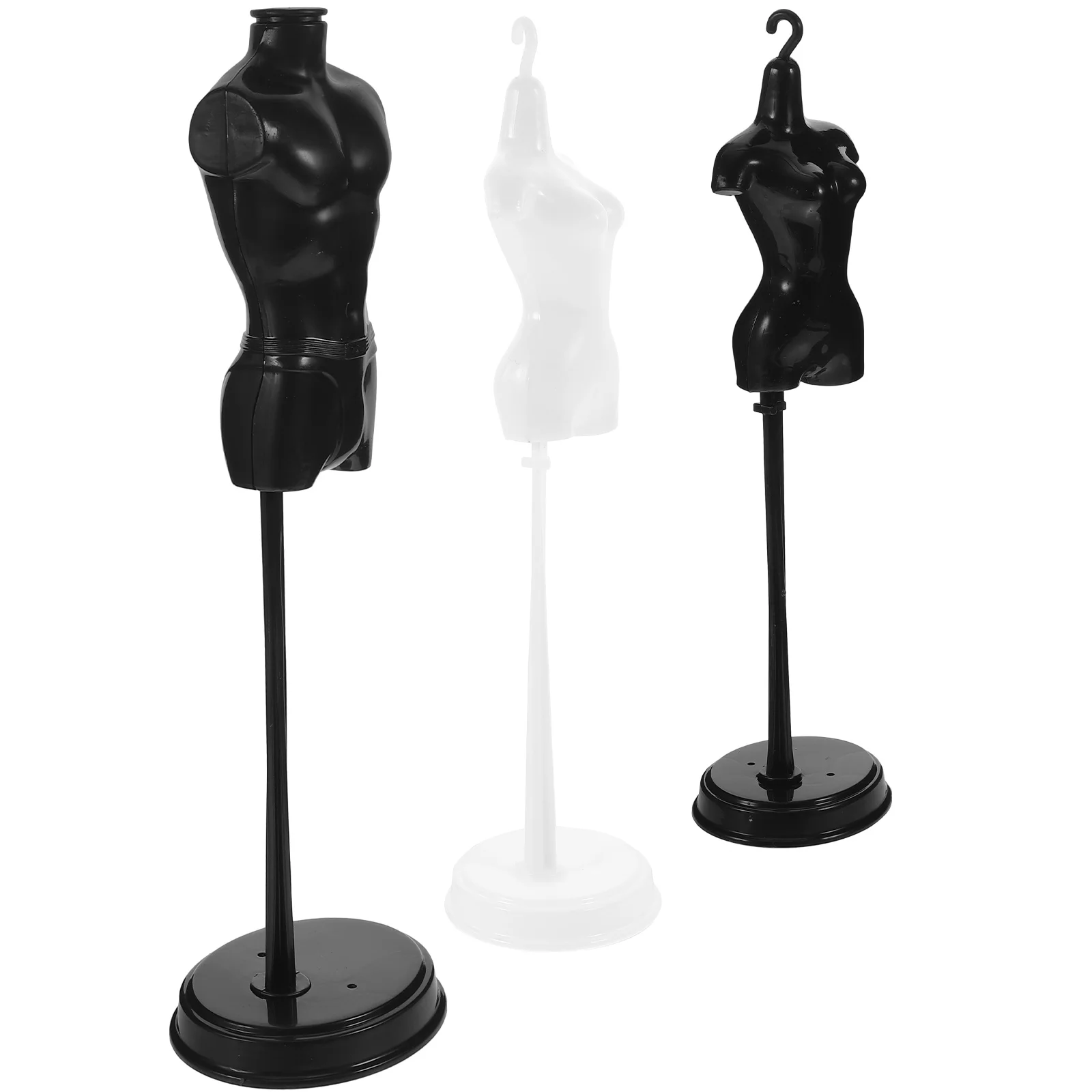 3 Pcs Plastic Hangers Rack Mannequin Model Stand House Accessories Small Abs Clothes
3 Pcs Plastic Hangers Rack Mannequin Model Stand House Accessories Small Abs Clothes