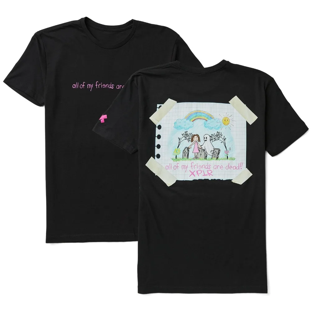 XPLR Sam and Colby Graveyard Merch футболка с короткими рукавами для женщин и мужчин модная