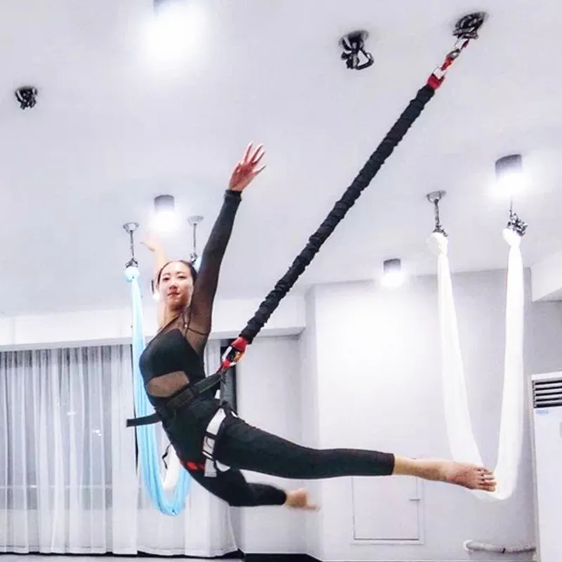 

Prior Fitness High Quality Full Set Bungee Exercise Equipment Including Bungee Harness Resistant Band Aerial Yoga Equipment