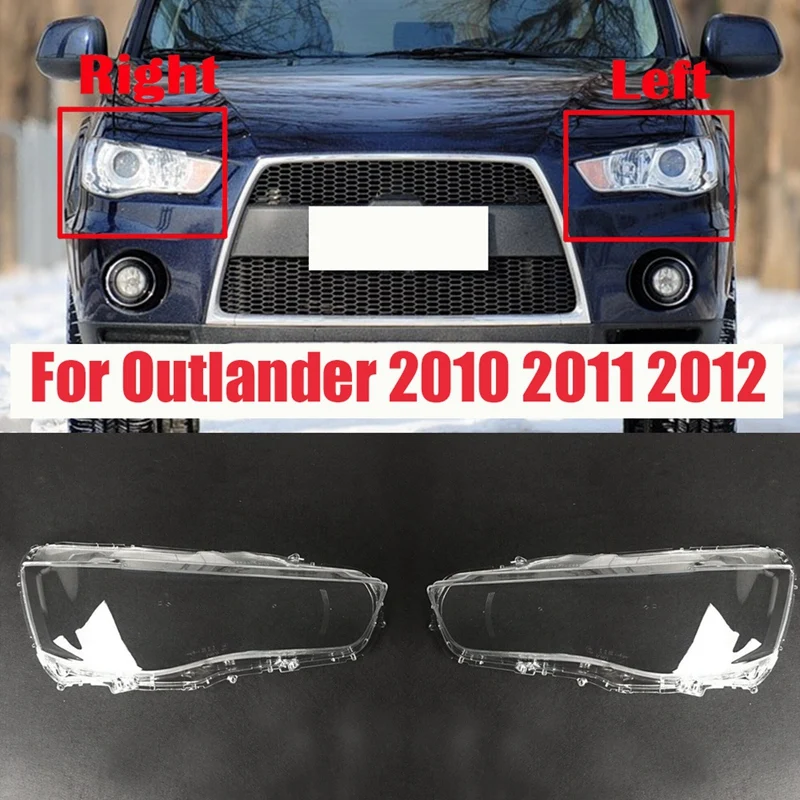 For Mitsubishi Outlander 2010 2011 2012 Car Headlight Cover Clear Lens Headlamp Lampshade Shell
For Mitsubishi Outlander 2010 2011 2012 Car Headlight Cover Clear Lens Headlamp Lampshade Shell