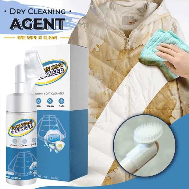 Down Jacket Dry Cleaning Agent 150ml with Brush Head Free Washing Down Coat Cleanser Portable Spray Cleaner Foam Clothing Clean
Down Jacket Dry Cleaning Agent 150ml with Brush Head Free Washing Down Coat Cleanser Portable Spray Cleaner Foam Clothing Clean