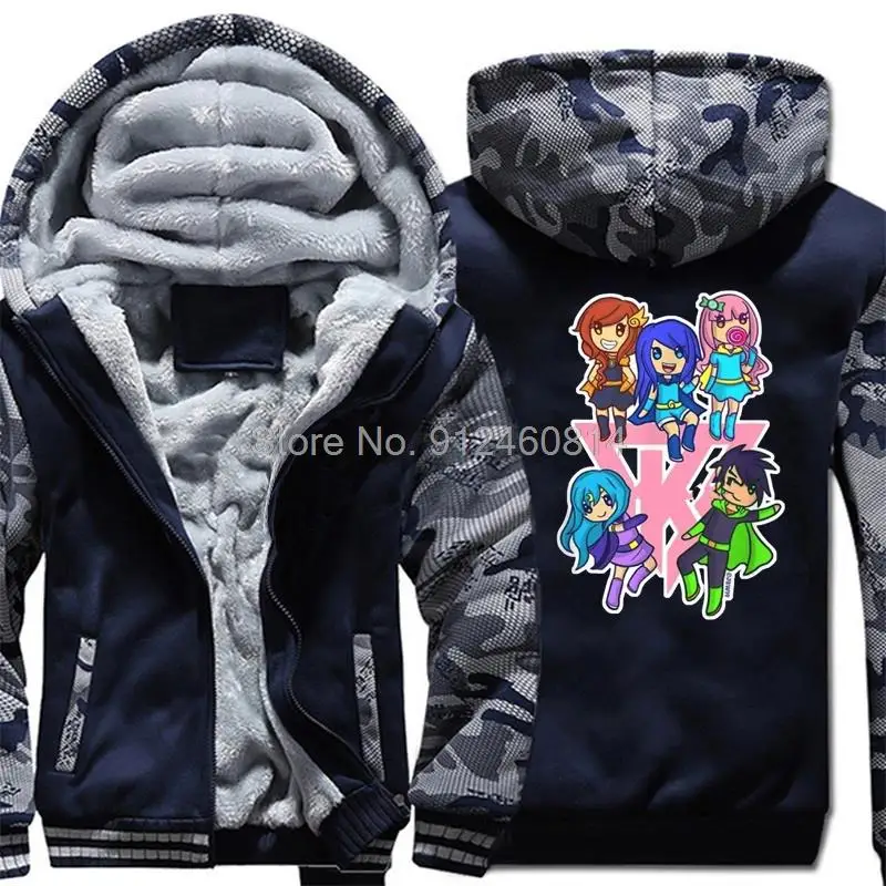 Funneh and The Krew Chibi Hoodie Men Thick Jackets Sweatshirts Winter Coat Fashion Hooded Harajuku Hip Hop
Funneh and The Krew Chibi Hoodie Men Thick Jackets Sweatshirts Winter Coat Fashion Hooded Harajuku Hip Hop