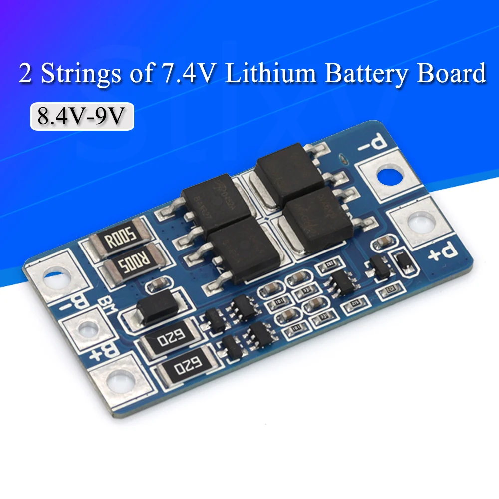 Stlxy HX-2S-JH20 плата защиты аккумулятора 18650
Stlxy HX-2S-JH20 плата защиты аккумулятора 18650