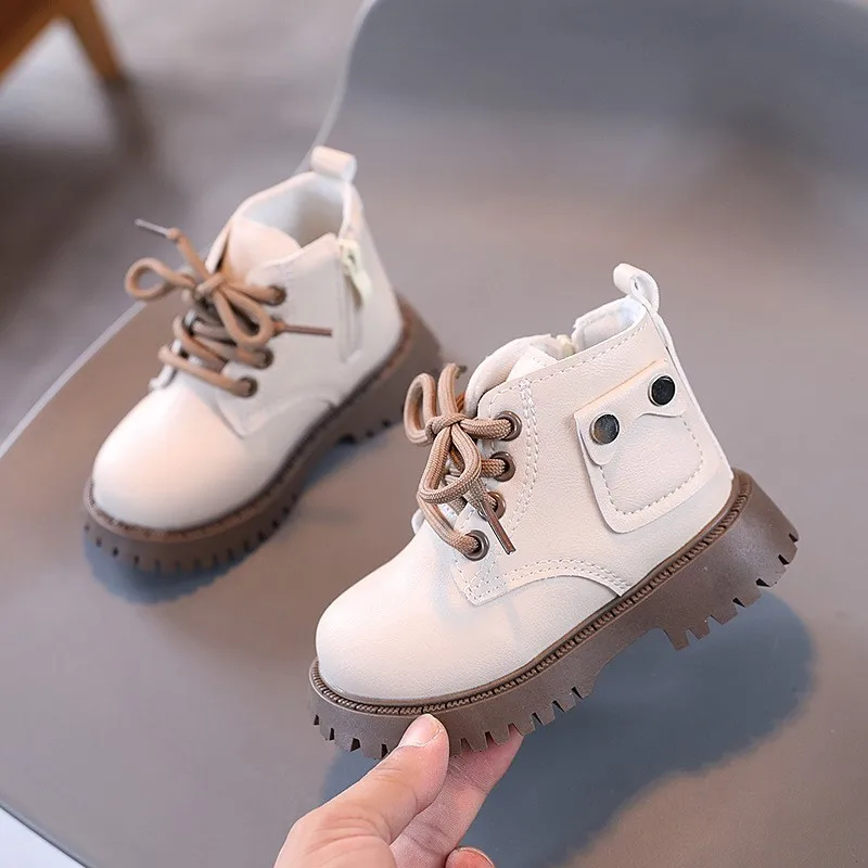 COZULMA Spring Autumn Children Boys Fashion Ankle Boots High Shoes Kids Girls Lace-Up Work Boots Size 21-30
COZULMA Spring Autumn Children Boys Fashion Ankle Boots High Shoes Kids Girls Lace-Up Work Boots Size 21-30