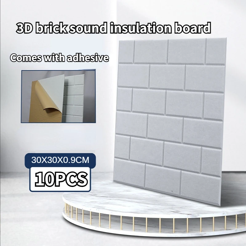3D brick sound insulation board recording studio theater KTV indoor bedroom wall sound insulation materialsulation material
3D brick sound insulation board recording studio theater KTV indoor bedroom wall sound insulation materialsulation material
