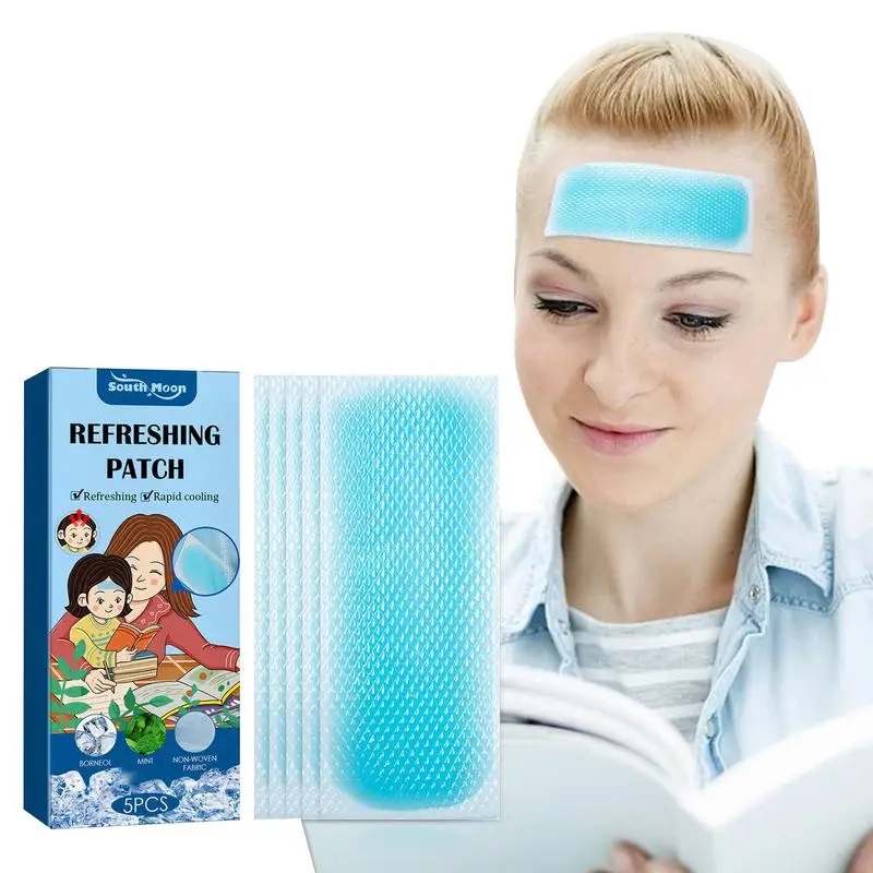 5 PCS Cooling Patches For Fever Lower Temperature Paste Ice Patch Discomfort And Pain Relief Cooling Relief Fever Reducer
5 PCS Cooling Patches For Fever Lower Temperature Paste Ice Patch Discomfort And Pain Relief Cooling Relief Fever Reducer