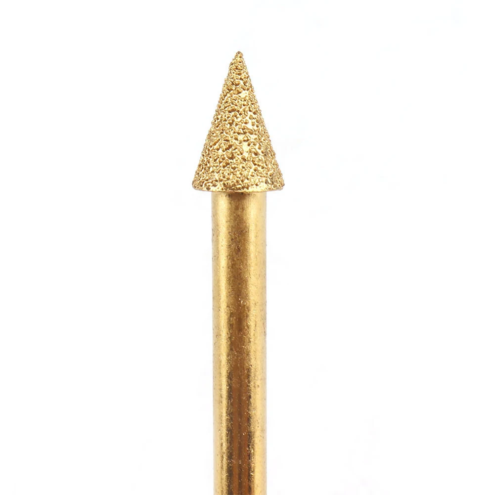20pcs Brazed Diamond Grinding Head Gold 6mm Shank Grinding Needle Rod For Engraving Cutting Polishing Etching Rotary Tool
20pcs Brazed Diamond Grinding Head Gold 6mm Shank Grinding Needle Rod For Engraving Cutting Polishing Etching Rotary Tool