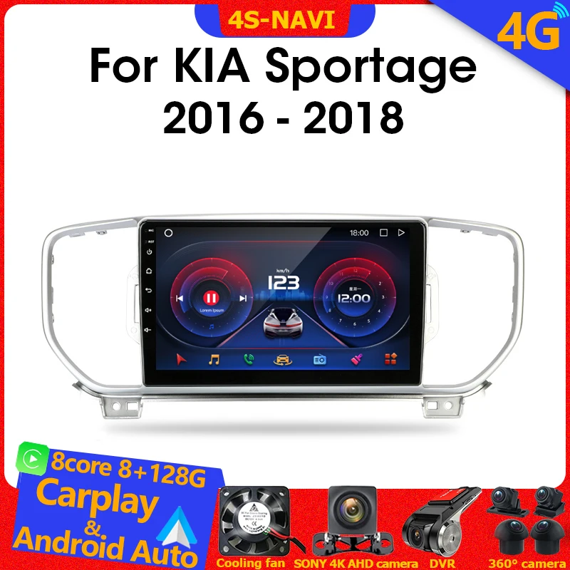 Android Auto Car Radio Multimedia Player GPS Navigation For KIA Sportage 4 2016 - 2018 Head Unit Carplay Autoradio Monitor HU
Android Auto Car Radio Multimedia Player GPS Navigation For KIA Sportage 4 2016 - 2018 Head Unit Carplay Autoradio Monitor HU