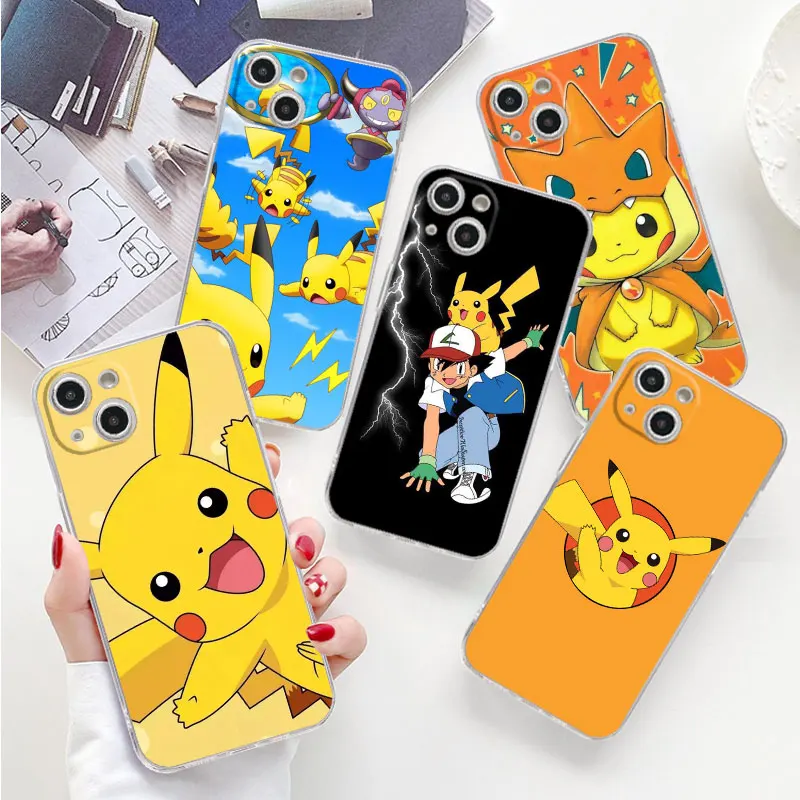 Прозрачный чехол с покемоном для Apple iPhone 14 11 13 12 Pro XR X XS Max 13Pro 13Mini 14Plus, силиконовый мягкий чехол для телефона
Прозрачный чехол с покемоном для Apple iPhone 14 11 13 12 Pro XR X XS Max 13Pro 13Mini 14Plus, силиконовый мягкий чехол для телефона