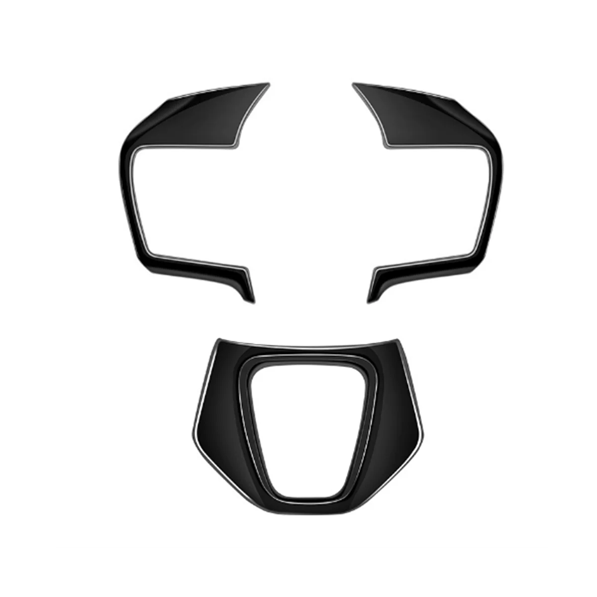 Автомобильная глянцевая черная накладка на руль, Обложка рамы, наклейка, автомобильные внутренние аксессуары для Toyota Alphard 40 серии 2023 +
Автомобильная глянцевая черная накладка на руль, Обложка рамы, наклейка, автомобильные внутренние аксессуары для Toyota Alphard 40 серии 2023 +