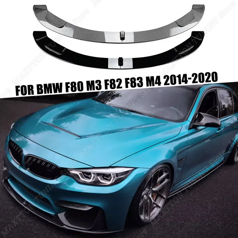 For BMW F80 M3 F82 F83 M4 2014-2020 Car Front Bumper Lip Spoiler Splitter Bodykits Tuning Diffuser Auto Accessories ABS Plastic
For BMW F80 M3 F82 F83 M4 2014-2020 Car Front Bumper Lip Spoiler Splitter Bodykits Tuning Diffuser Auto Accessories ABS Plastic