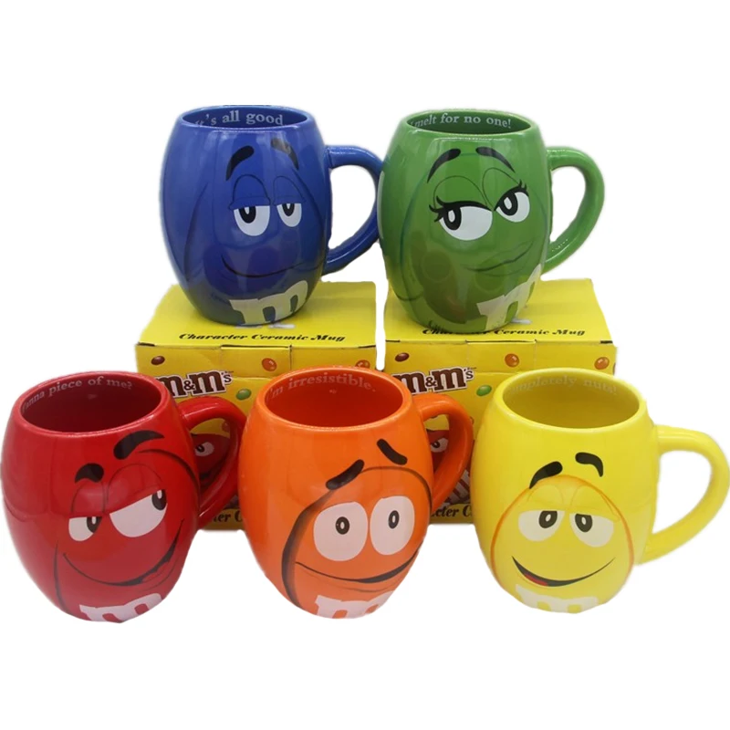 Kawaii M Chocolate Bean Drinking Cups Cartoon Anime Expression Ceramic Mug Large Capacity Coffee Milk Breakfast Mugs Drinkware
Kawaii M Chocolate Bean Drinking Cups Cartoon Anime Expression Ceramic Mug Large Capacity Coffee Milk Breakfast Mugs Drinkware