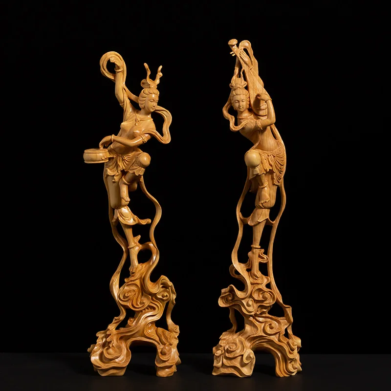 25CM Flying Fairy Dunhuang Sculpture Collection Beauty Home Decor Flying Angel Statue Home Decor Crafts
25CM Flying Fairy Dunhuang Sculpture Collection Beauty Home Decor Flying Angel Statue Home Decor Crafts