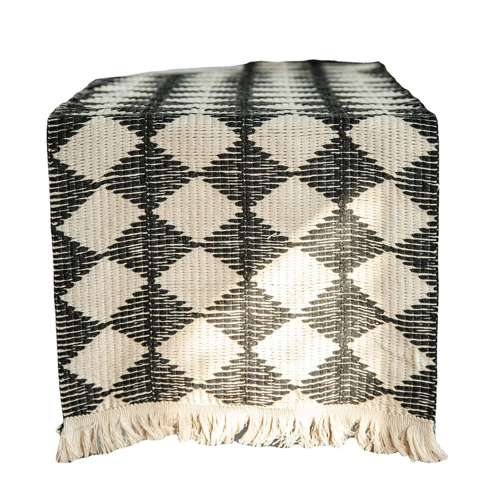 Cotton Tassel Table Runner Farmhouse Braided Striped Coffee Tablecloth Christmas Table Flag Decorations Weddings
Cotton Tassel Table Runner Farmhouse Braided Striped Coffee Tablecloth Christmas Table Flag Decorations Weddings