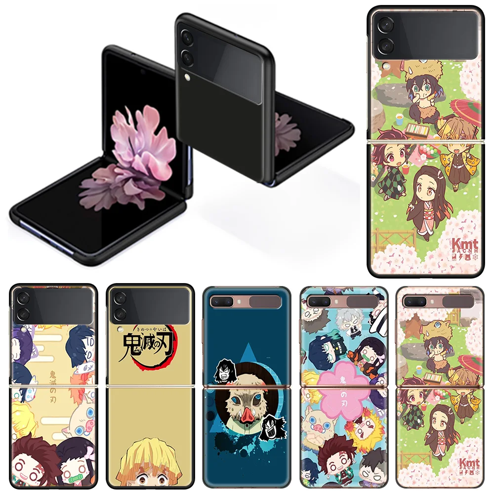 Anime Case for Samsung Galaxy Z Flip3 5G Flip 4G Shockproof Capa 6.7 Inches Black Hard PC ZFlip 3 Phone Cover Demon Slayer Cute
Anime Case for Samsung Galaxy Z Flip3 5G Flip 4G Shockproof Capa 6.7 Inches Black Hard PC ZFlip 3 Phone Cover Demon Slayer Cute