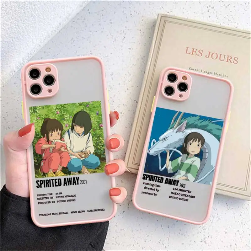 Chihiro Spirited Away Anime Phone Case matte transparent For iphone 14 11 12 13 plus mini x xs xr pro max cover 
Chihiro Spirited Away Anime Phone Case matte transparent For iphone 14 11 12 13 plus mini x xs xr pro max cover