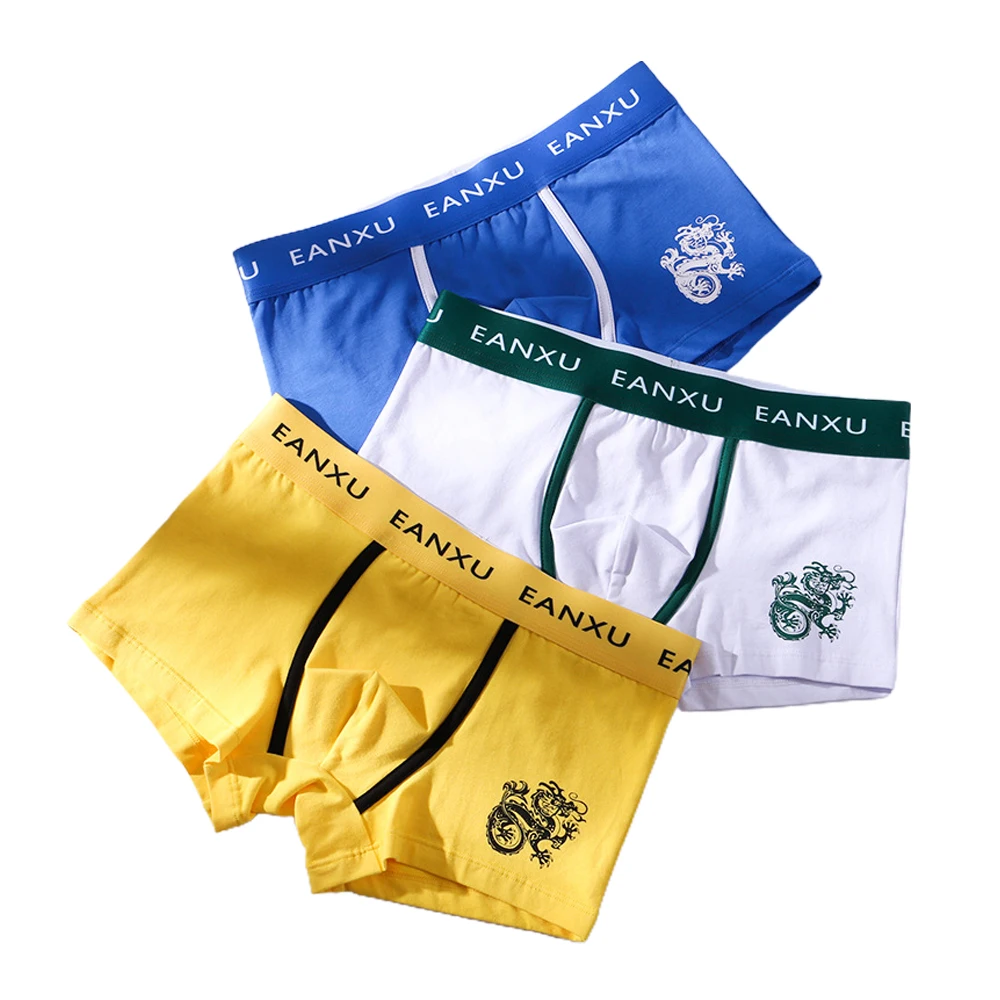 Men Boxer Trunks Bulge Pouch Underwear Male Breathable Panties Printing Dragon Underpants Casual Boxer Briefs Soft Shorts
Men Boxer Trunks Bulge Pouch Underwear Male Breathable Panties Printing Dragon Underpants Casual Boxer Briefs Soft Shorts