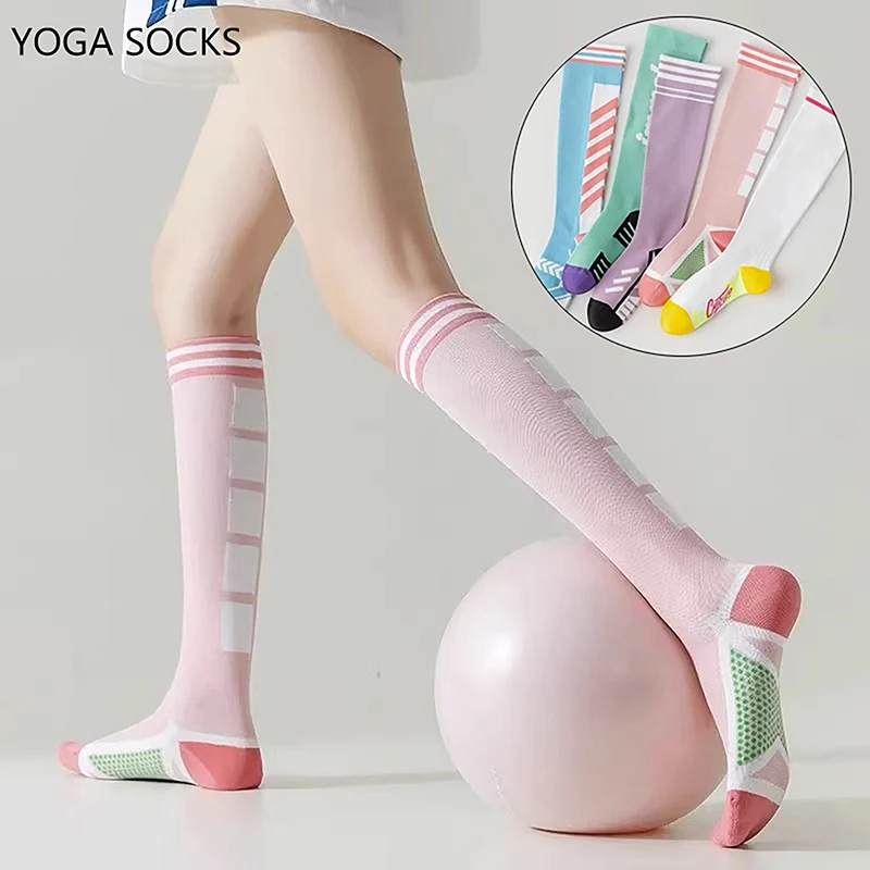 

Compression Socks Running Sports Socks Fitness Jump Rope Long Hose Muscle Compression Socks Elastic Slim Leg Yoga Calf Socks