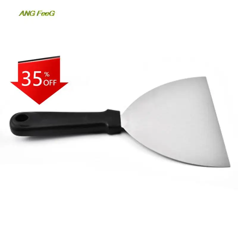 1pc Kitchen Spatula Fried Shovel Wood Handle BBQ DIY Grill Scraper Pancake Flipper Stainless Steel Kitchen Tools & Gadgets
1pc Kitchen Spatula Fried Shovel Wood Handle BBQ DIY Grill Scraper Pancake Flipper Stainless Steel Kitchen Tools & Gadgets