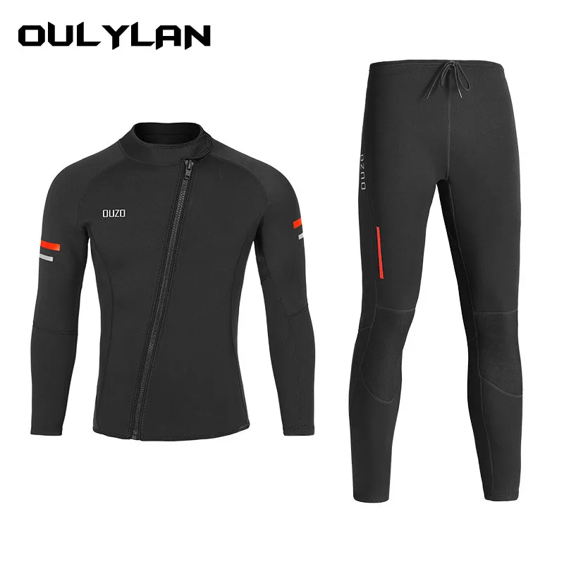 1.5 MM Neoprene Women Professional Diving Suit Cold Proof Top Pants Split Suit Men Wading Swimming Surfing Wetsuit
1.5 MM Neoprene Women Professional Diving Suit Cold Proof Top Pants Split Suit Men Wading Swimming Surfing Wetsuit