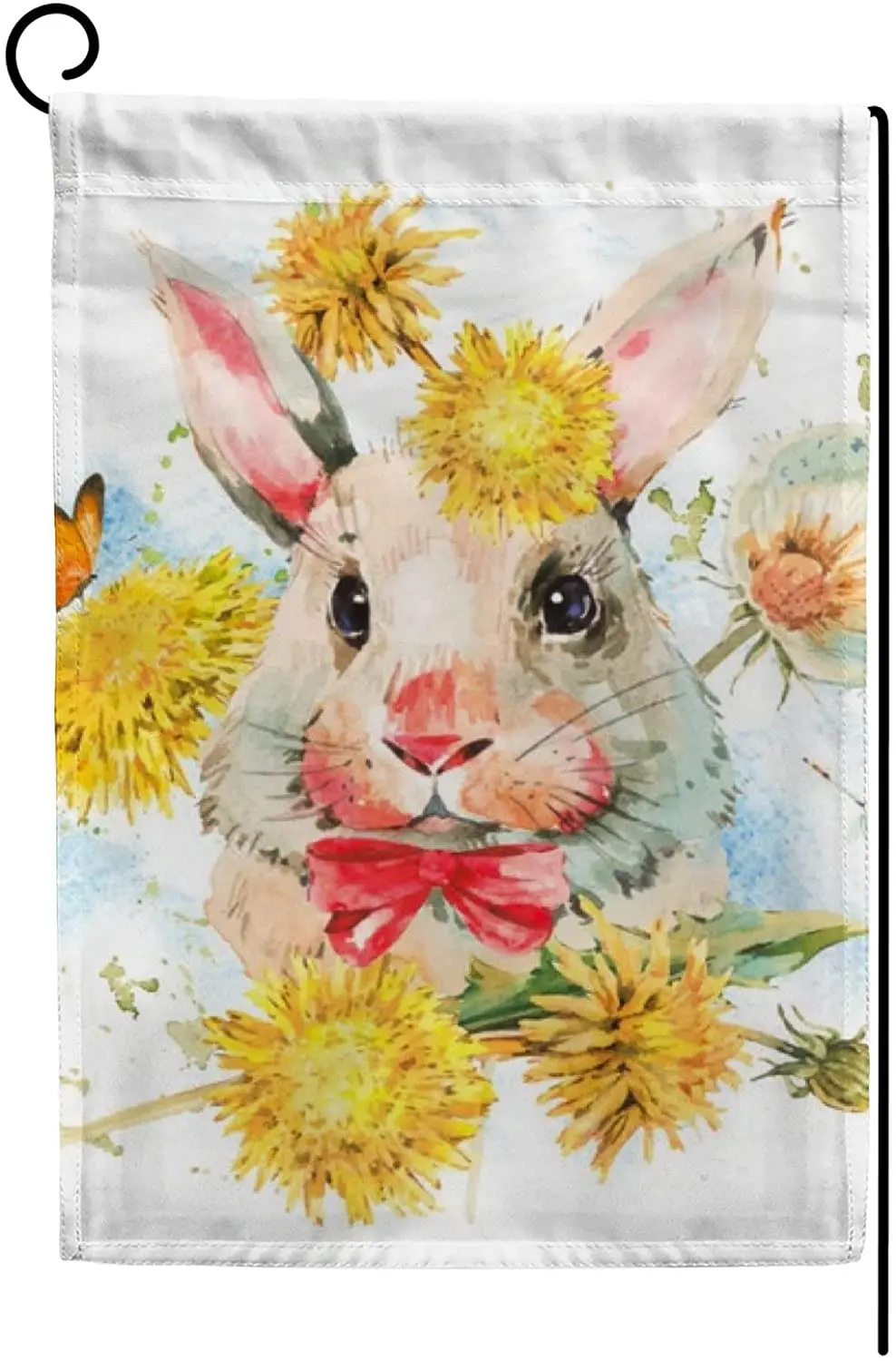 Vantaso Garden Flag Easter Sunflowers Rabbit Floral Flowers Hello Welcome House Flags Home Yard Banner for Outside Flower Pot Do
Vantaso Garden Flag Easter Sunflowers Rabbit Floral Flowers Hello Welcome House Flags Home Yard Banner for Outside Flower Pot Do